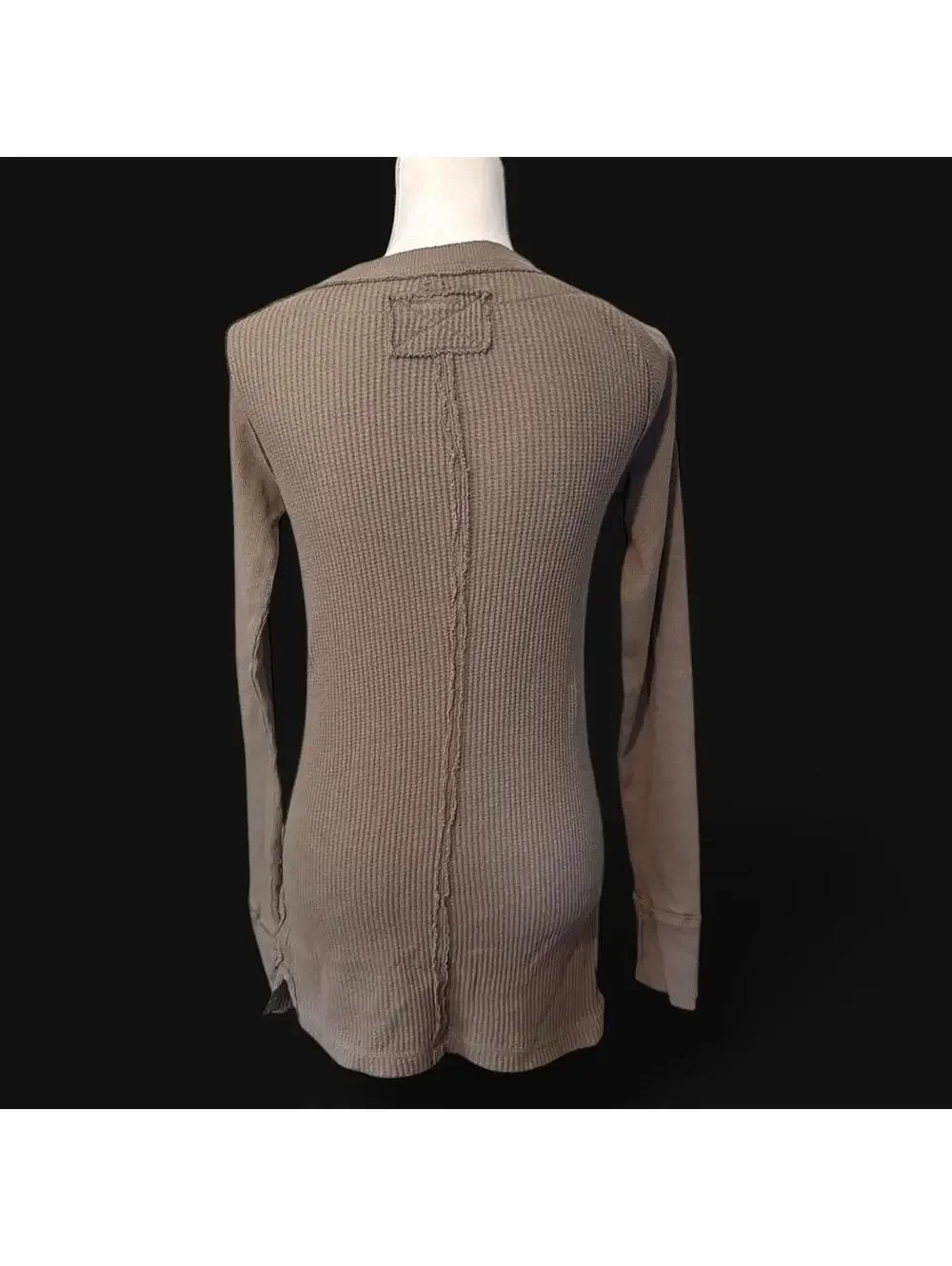 Free People We The Free Honey B Thermal Long Sleeve Top Size S